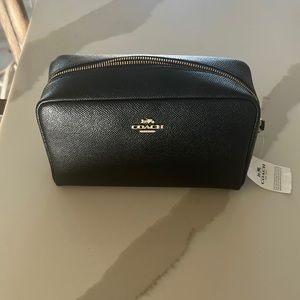 Coach cosmetics/toiletries bag